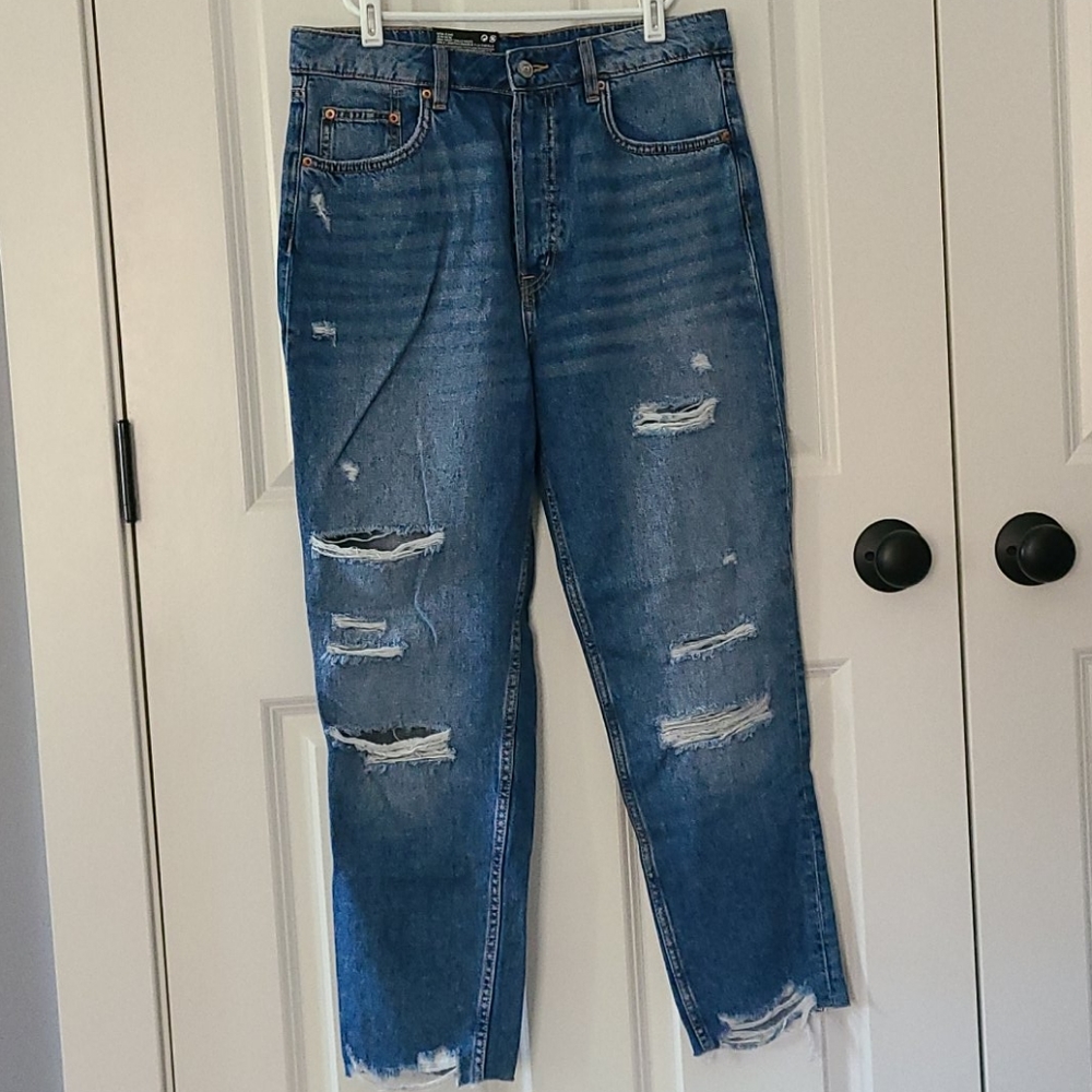 H&M Divided Mom Jeans - Size 8